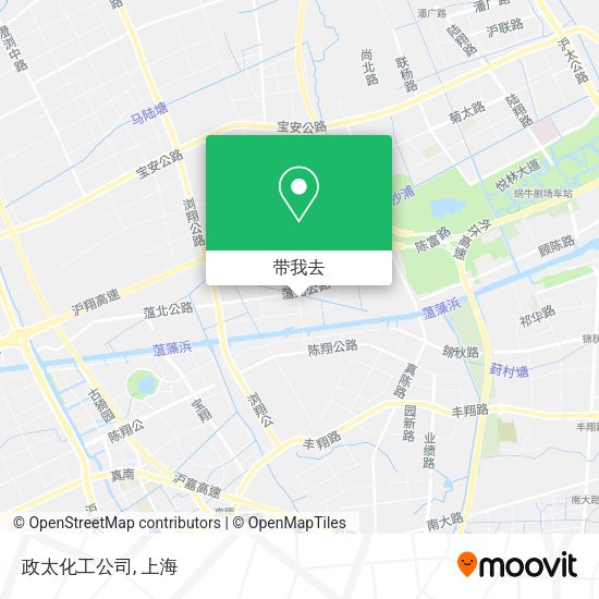 政太化工公司地图