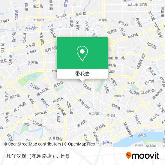 凡仔汉堡（花园路店）地图