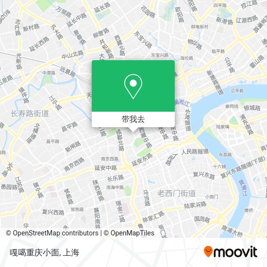 嘎噶重庆小面地图