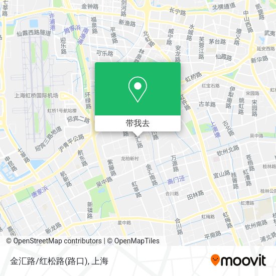 金汇路/红松路(路口)地图