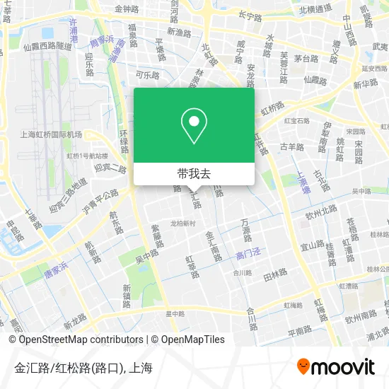 金汇路/红松路(路口)地图
