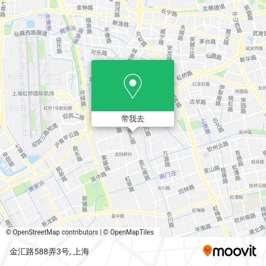 金汇路588弄3号地图
