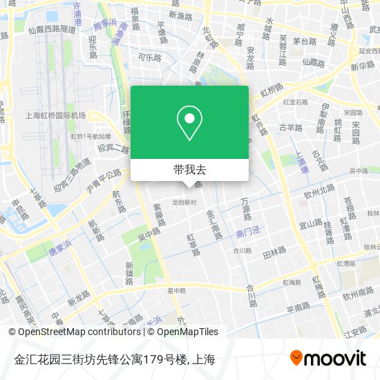 金汇花园三街坊先锋公寓179号楼地图