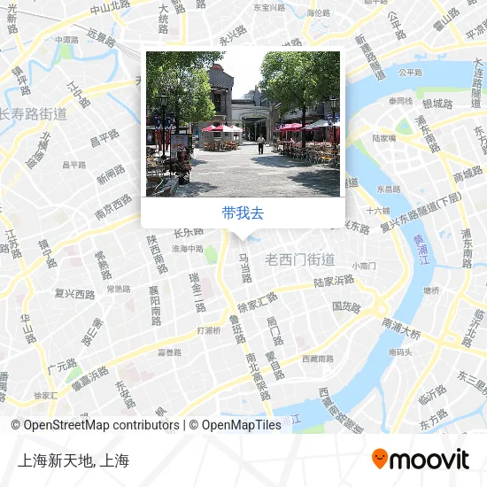 上海新天地地图