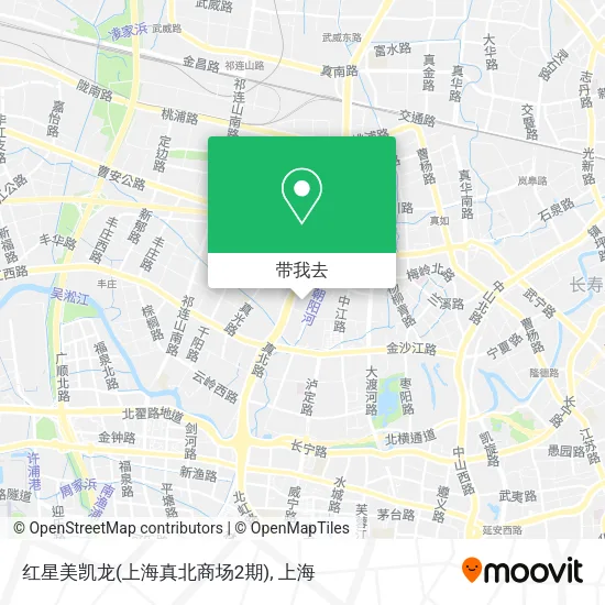红星美凯龙(上海真北商场2期)地图