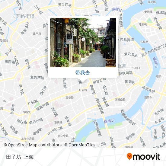 田子坊地图