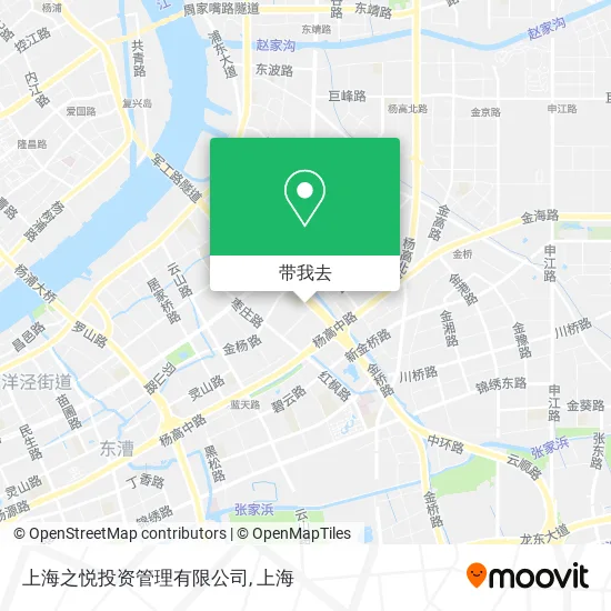 上海之悦投资管理有限公司地图