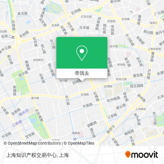 上海知识产权交易中心地图