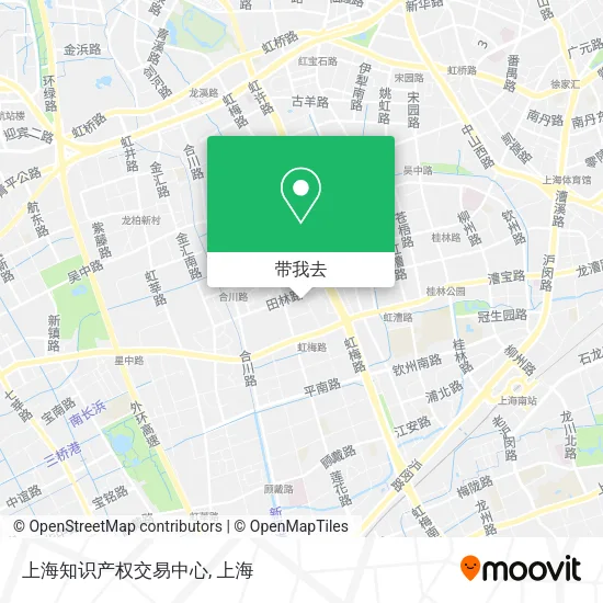 上海知识产权交易中心地图