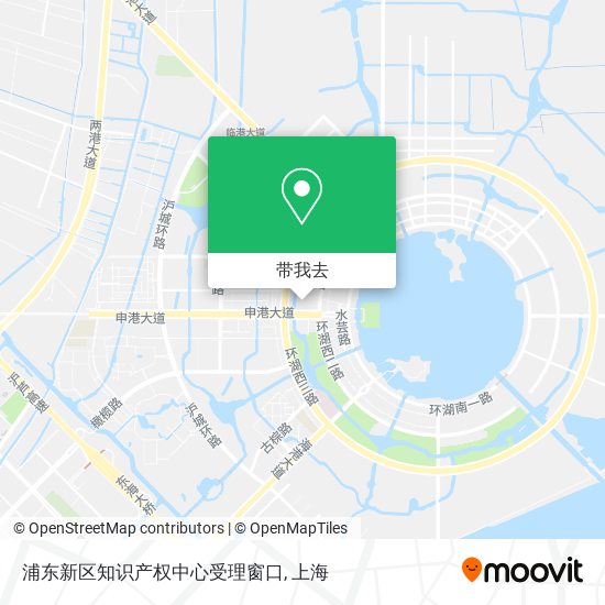 浦东新区知识产权中心受理窗口地图