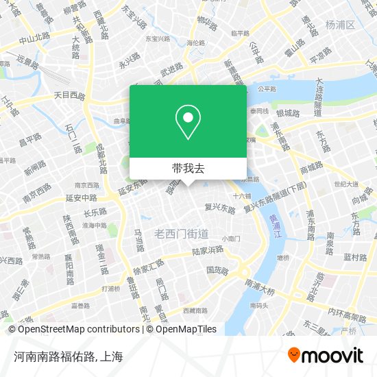 河南南路福佑路地图