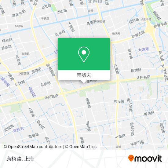 康梧路地图