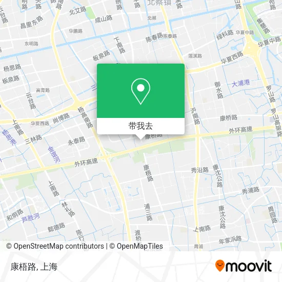 康梧路地图