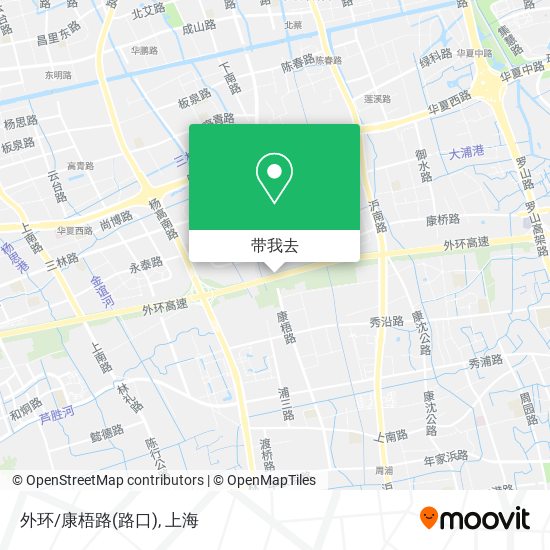 外环/康梧路(路口)地图