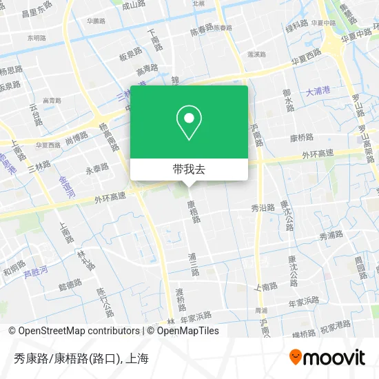 秀康路/康梧路(路口)地图