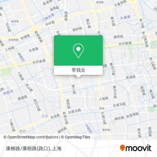 康柳路/康梧路(路口)地图