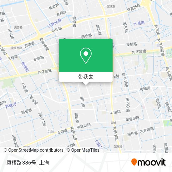 康梧路386号地图