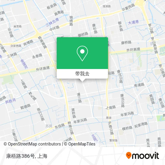 康梧路386号地图