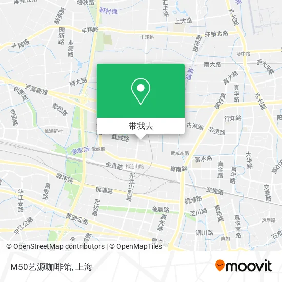 M50艺源咖啡馆地图