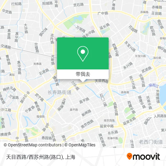 天目西路/西苏州路(路口)地图