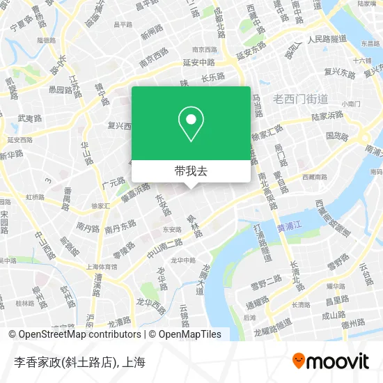 李香家政(斜土路店)地图