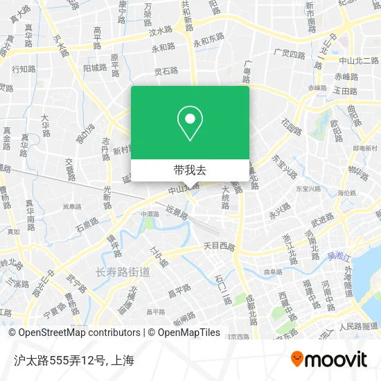 沪太路555弄12号地图