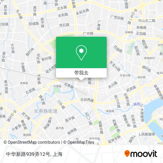中华新路939弄12号地图