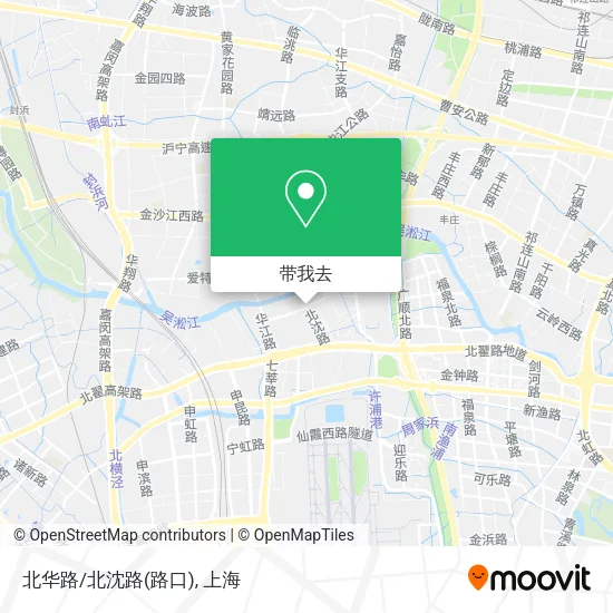 北华路/北沈路(路口)地图