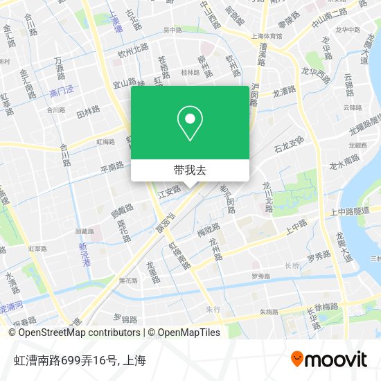 虹漕南路699弄16号地图