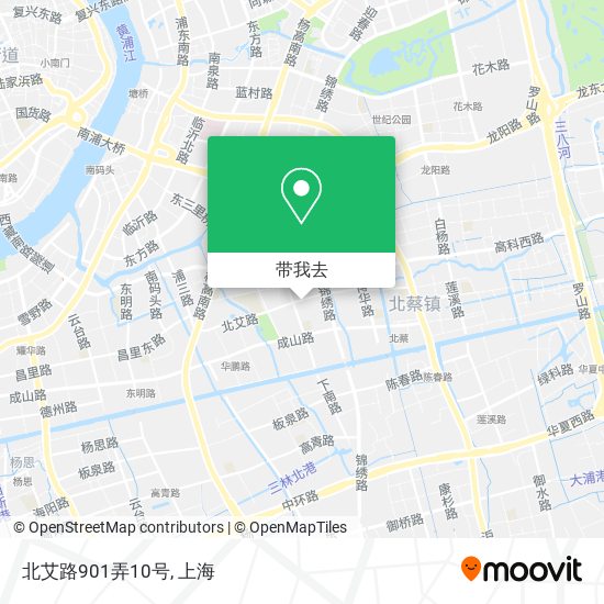 北艾路901弄10号地图