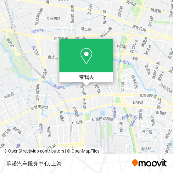 承诺汽车服务中心地图