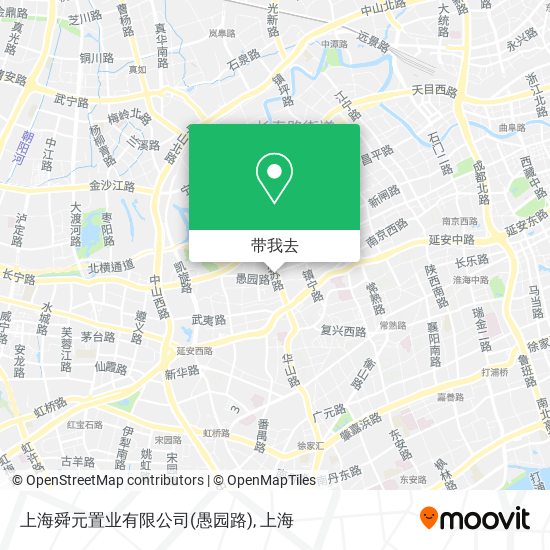 上海舜元置业有限公司(愚园路)地图