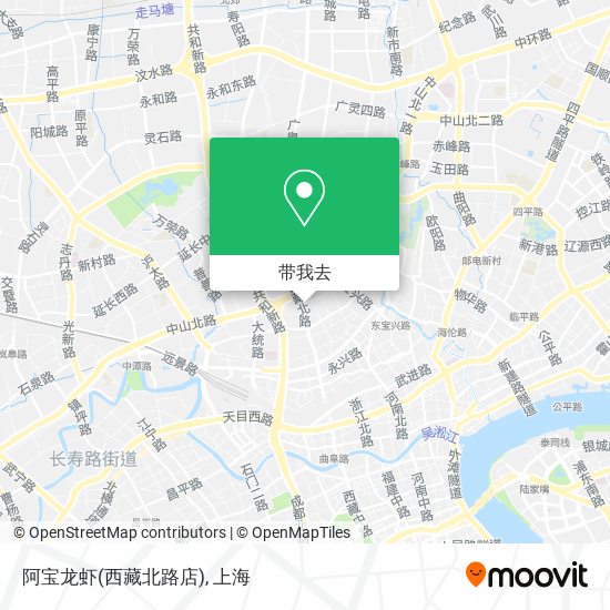 阿宝龙虾(西藏北路店)地图