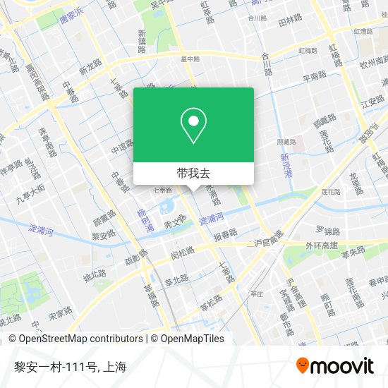 黎安一村-111号地图