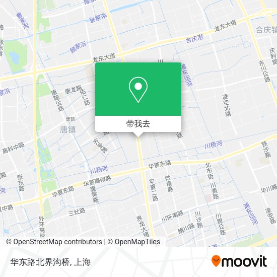 华东路北界沟桥地图