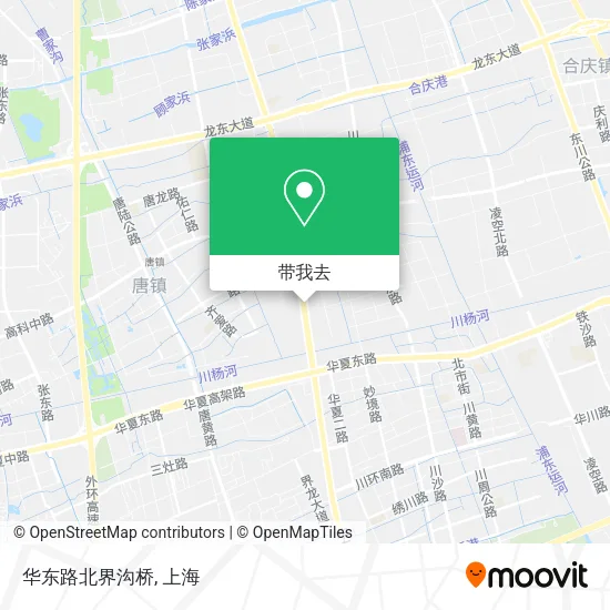 华东路北界沟桥地图