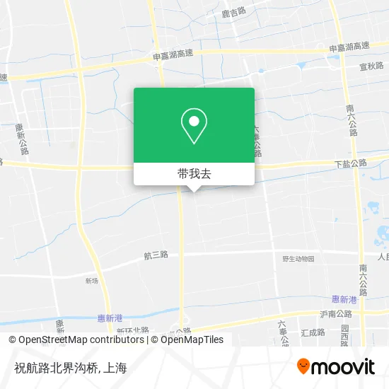 祝航路北界沟桥地图