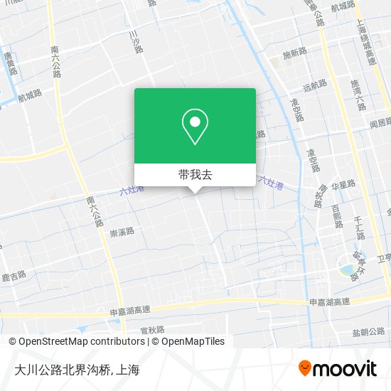 大川公路北界沟桥地图