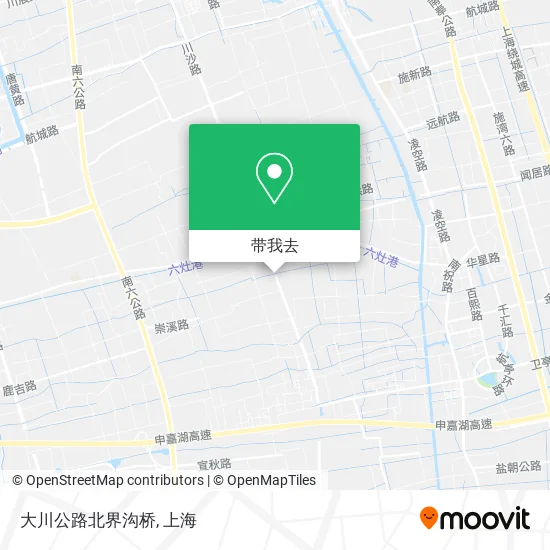大川公路北界沟桥地图