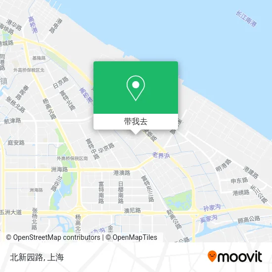 北新园路地图