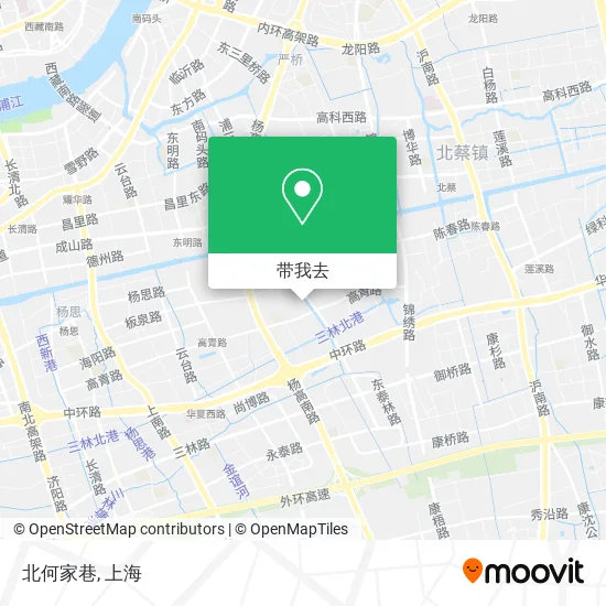 北何家巷地图