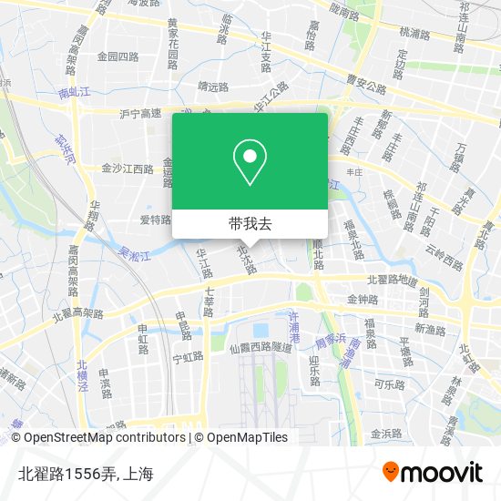 北翟路1556弄地图