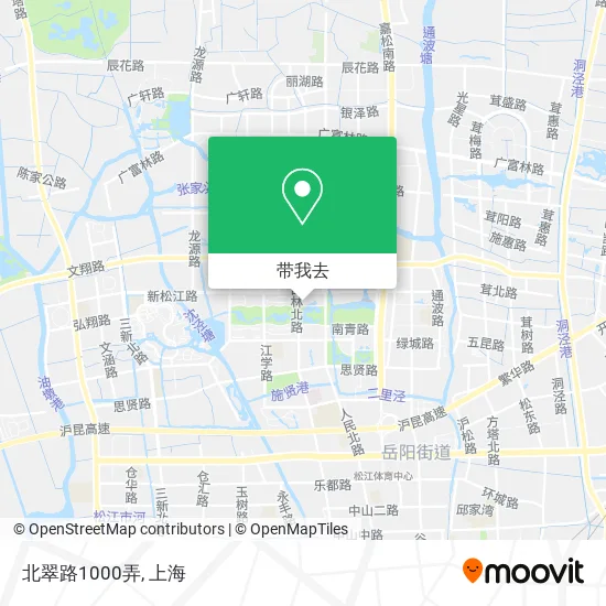 北翠路1000弄地图