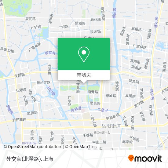 外交官(北翠路)地图