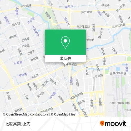 北翟高架地图