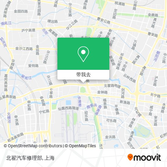 北翟汽车修理部地图