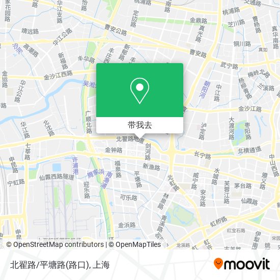 北翟路/平塘路(路口)地图