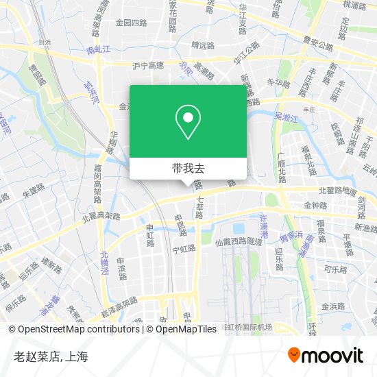 老赵菜店地图