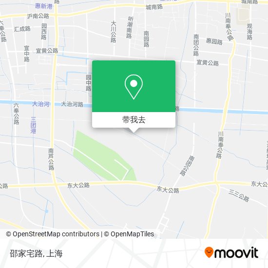 邵家宅路地图