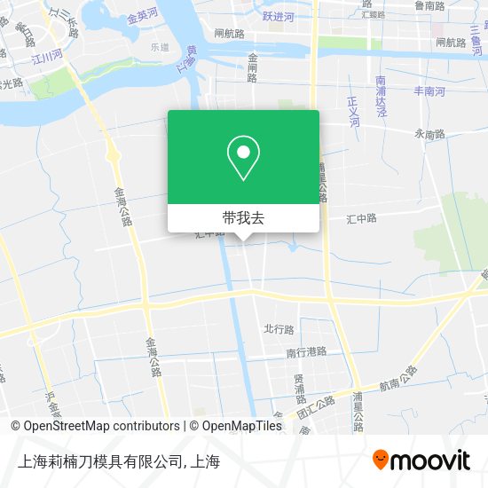 上海莉楠刀模具有限公司地图